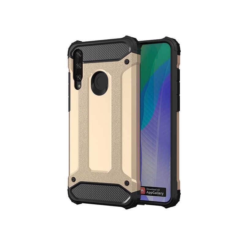 Huawei Y6P Kılıf HEPTEKİLETİŞİM Crash Silikon Kapak