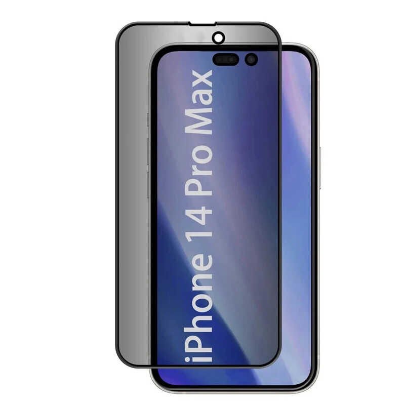 Apple iPhone 14 Pro Max HEPTEKİLETİŞİM Kor Privacy Cam Ekran Koruyucu