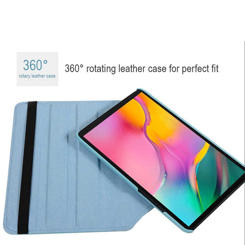 Samsung Galaxy Tab S5e T720 T725 T727 Kılıf Dönebilen Standlı (D-T) Pembe