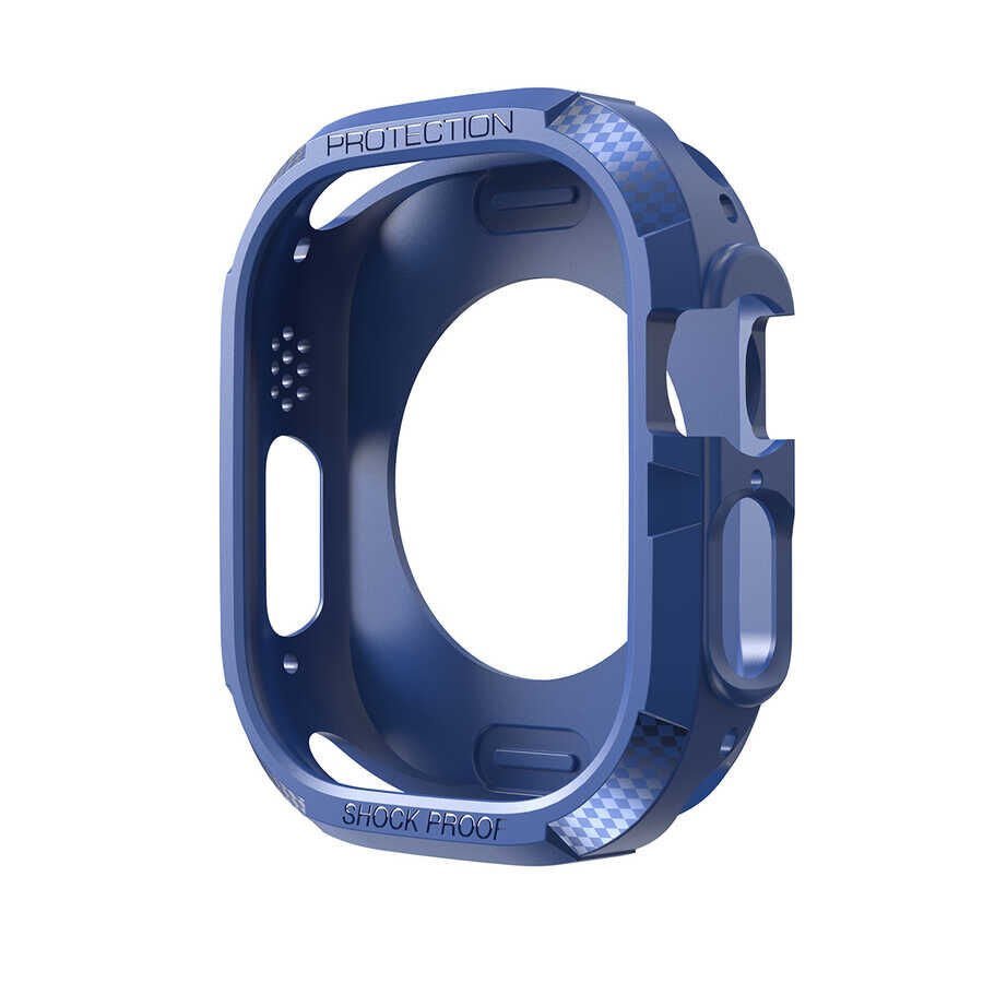 Apple Watch Ultra 49mm Silikon TPU Kasa Koruyucu HEPTEKİLETİŞİM Watch Gard 17
