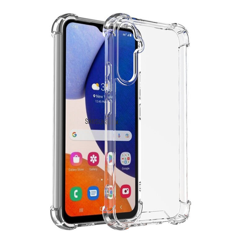 Galaxy A14 Şeffaf Kılıf Köşelerde Darbelere Karşı Ultra Kalınlık (ANTİSHOCK) Renksiz