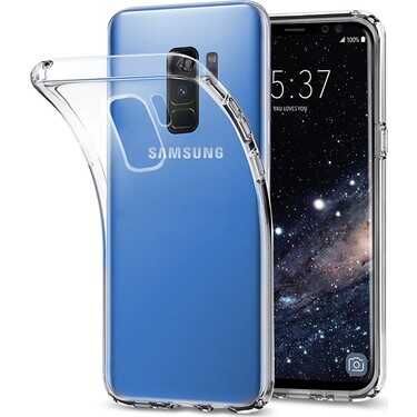 Samsung Galaxy S9 Plus Kılıf HEPTEKİLETİŞİM Süper Silikon Kapak