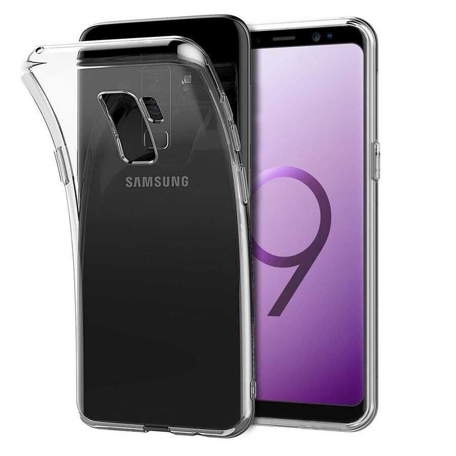 Samsung Galaxy S9 Plus Kılıf HEPTEKİLETİŞİM Süper Silikon Kapak