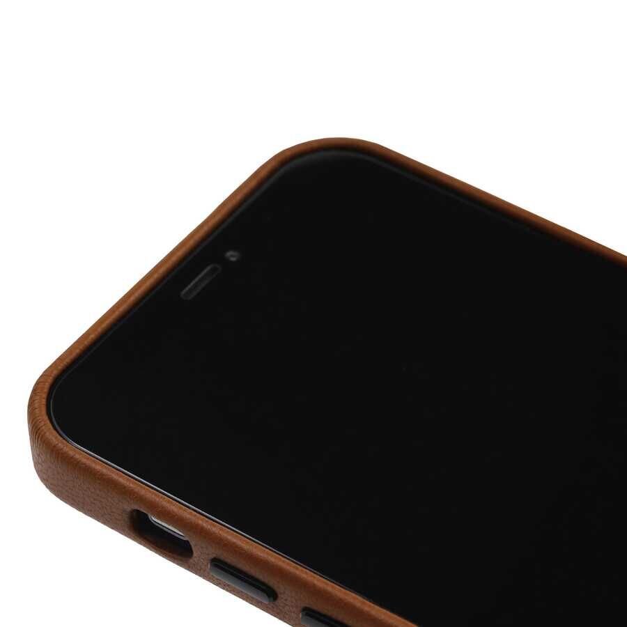 Apple iPhone 12 Kılıf ​Kajsa Crazy Horse Kapak