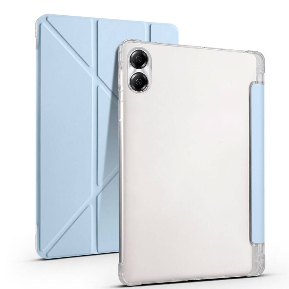 Huawei Honor Pad X9 11.5' Kılıf HEPTEKİLETİŞİM Tri Folding Kalem Bölmeli Standlı Kılıf
