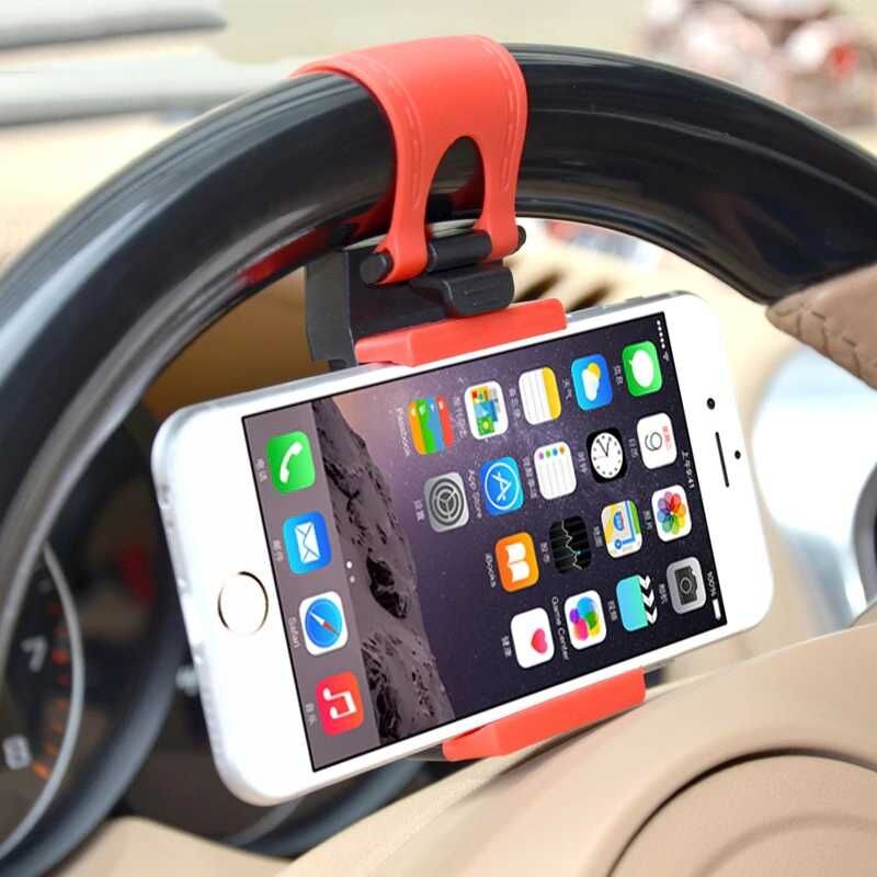 HEPTEKİLETİŞİM Araç Direksiyon Telefon Tutucu
