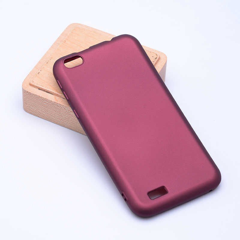 Vestel Venüs E2 Plus Kılıf Yumuşak Dokulu Soft Esnek İnce Mat Renkli Silikon Kapak (PREMİER) Rose Gold