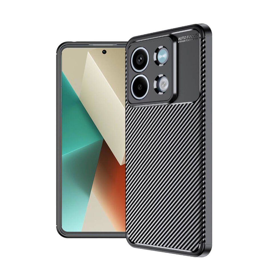 Xiaomi Redmi Note 13 5G Kılıf HEPTEKİLETİŞİM Negro Silikon Kapak