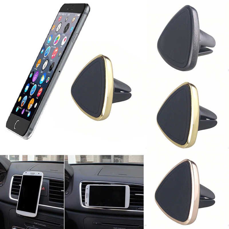 HEPTEKİLETİŞİM Magnetic Air Vent Araç Telefon Tutucu Turuncu Vakumlu