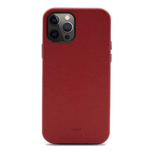 Apple iPhone 12 Pro Kılıf ​Kajsa Litchi Kapak