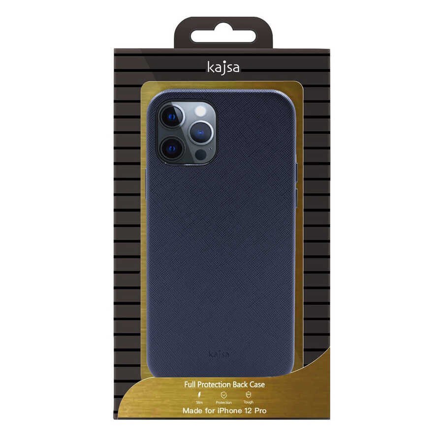 Apple iPhone 12 Pro Max Kılıf ​Kajsa Woven Kapak
