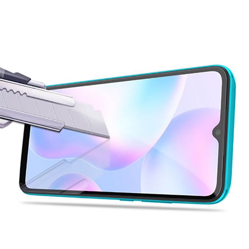 Xiaomi Mi 10 Lite HEPTEKİLETİŞİM Kenarları Kırılmaya Dayanıklı Cam Ekran Koruyucu