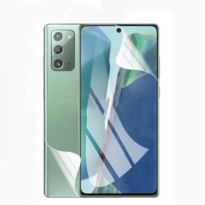 Galaxy Note 20 HEPTEKİLETİŞİM Süper Pet Ekran Koruyucu Jelatin