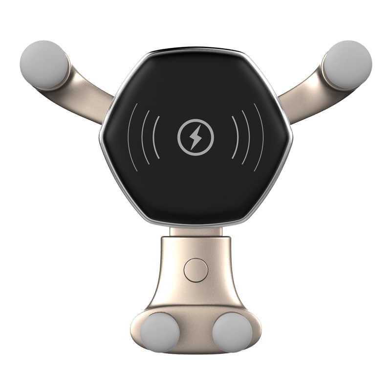 Voero X6 Wireless Araç Telefon Tutucu Gold