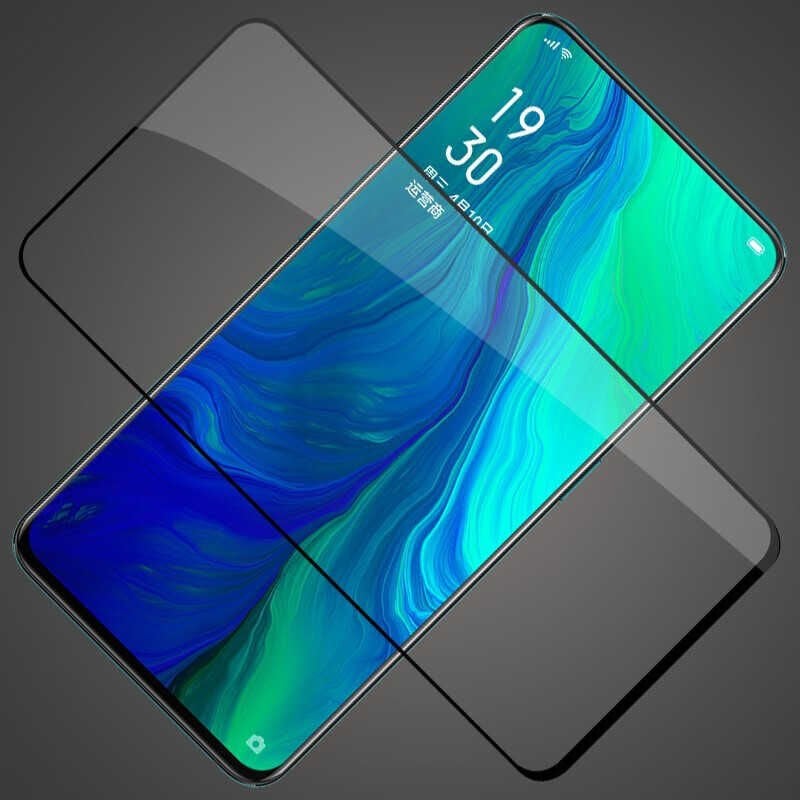 Oppo Reno HEPTEKİLETİŞİM Kenarları Kırılmaya Dayanıklı Cam Ekran Koruyucu