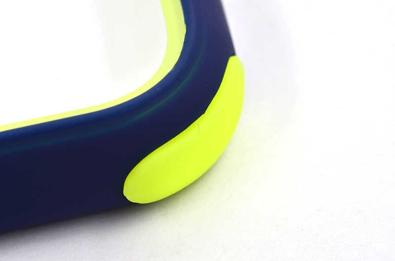Samsung Galaxy A50 Kılıf Şeffaf Sert Plastik Arka Yüzey Tasarımlı Kapak (TİRON) Lacivert