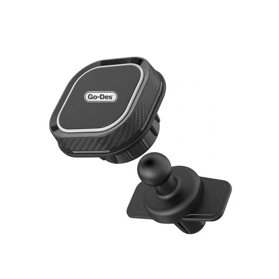 Go Des GD-HD667 Magnetik Araç Telefon Tutucu Beyaz-Siyah