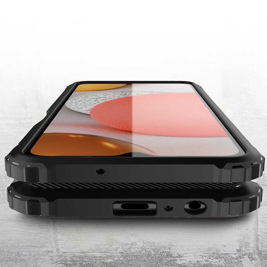 Galaxy A12 Kılıf HEPTEKİLETİŞİM Crash Silikon Kapak