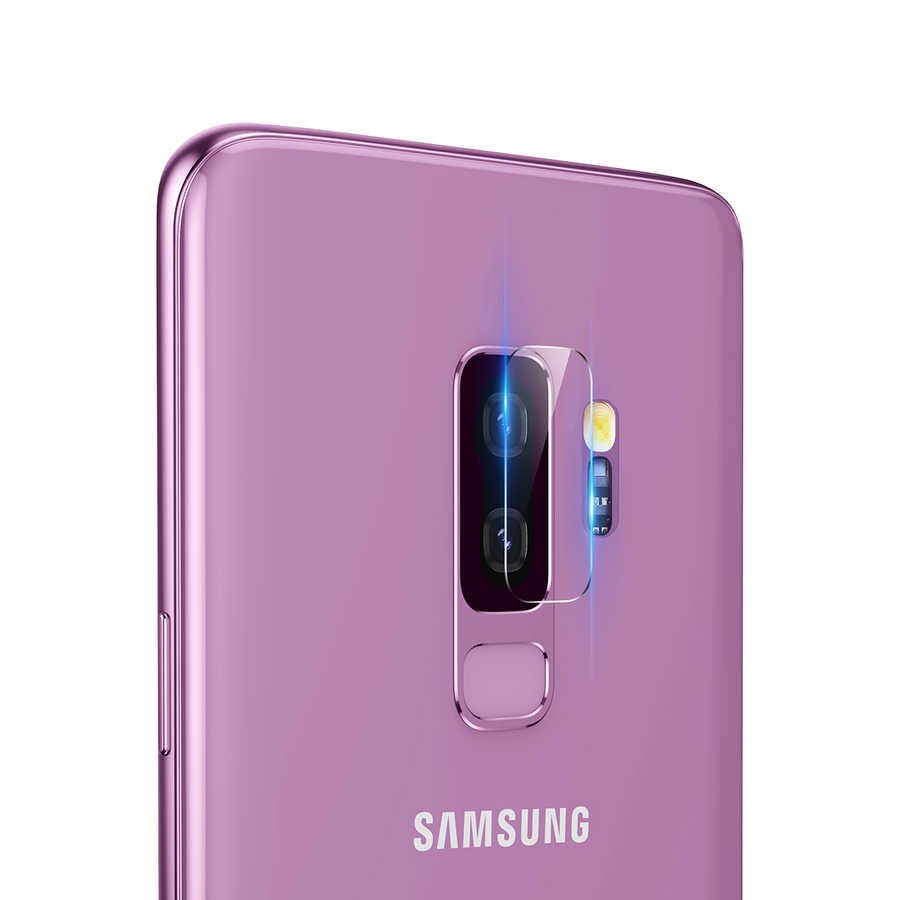 Samsung Galaxy S9 Plus HEPTEKİLETİŞİM Kamera Lens Koruyucu Cam Filmi