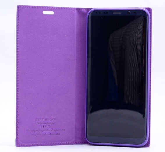 Samsung Galaxy S8 Plus Kapaklı Kılıf Darbelere Karşı Tam Korumalı (ELİTE) Gold