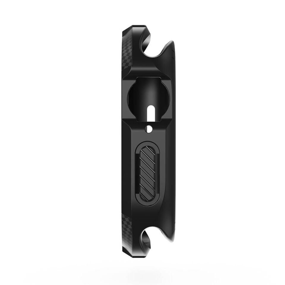 Apple Watch 10 42mm Kılıf Kasa Sert PC + Silikon Koruyucu Kapak (Gard 17) Şeffaf