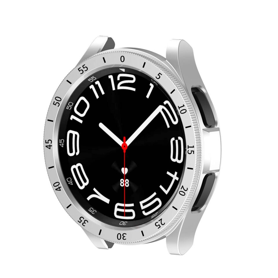 Samsung Galaxy Watch 6 Classic 43mm Sert PC Kasa ve Ekran Koruyucu HEPTEKİLETİŞİM Sport Watch Gard 29