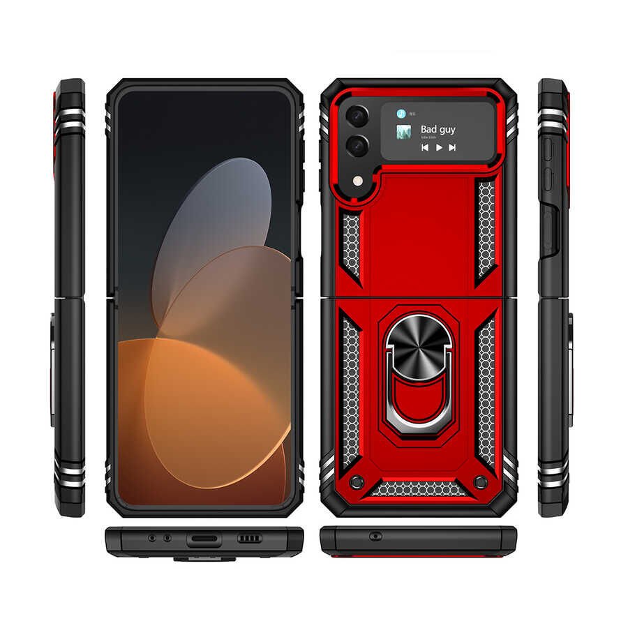 Samsung Galaxy Z Flip 4 Kılıf HEPTEKİLETİŞİM Vega Kapak