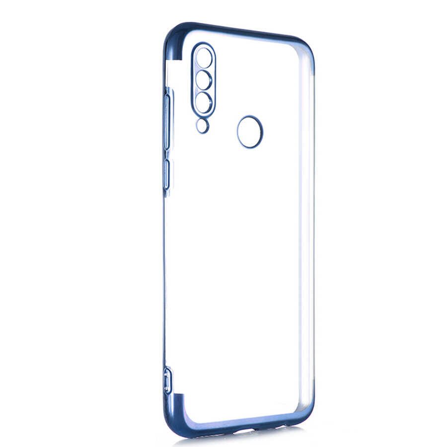Meizu M10 Kılıf HEPTEKİLETİŞİM Dört Köşeli Lazer Silikon Kapak
