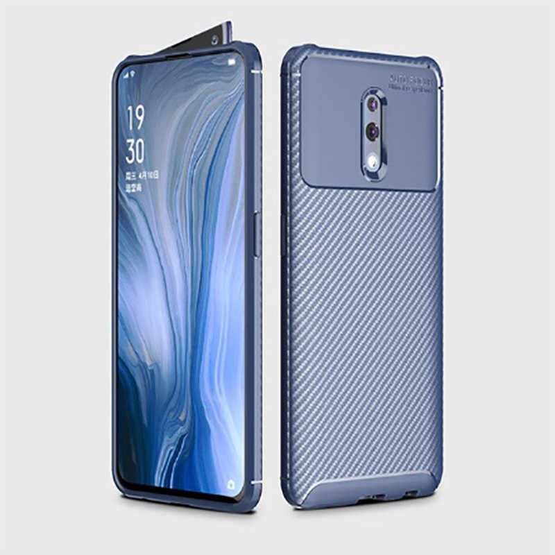 Oppo Reno Kılıf HEPTEKİLETİŞİM Negro Silikon Kapak