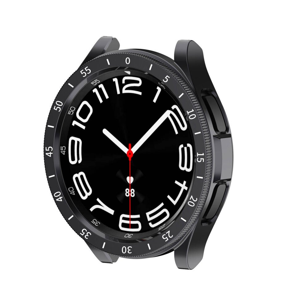 Samsung Galaxy Watch 6 Classic 47mm Sert PC Kasa ve Ekran Koruyucu HEPTEKİLETİŞİM Sport Watch Gard 29