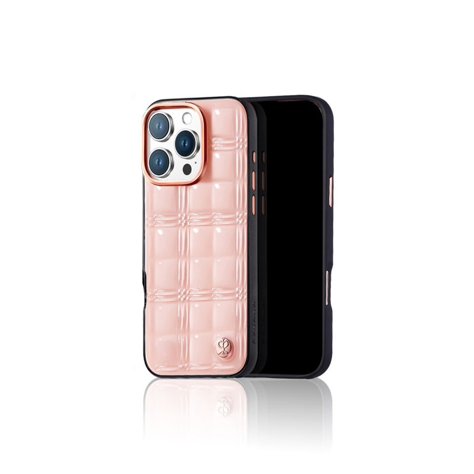 Apple iPhone 16 Pro Max Kılıf Askı Aparatlı Pynana Metal Grid Kapak
