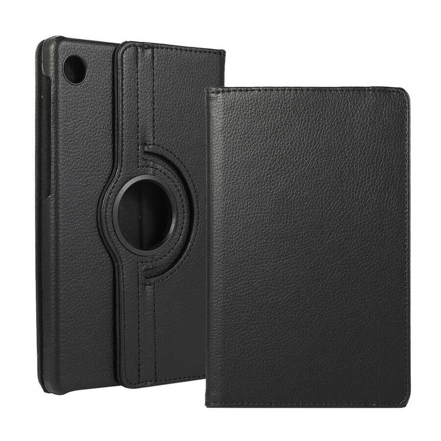 Lenovo M10 Tb-x306f Tb-x306x Gen.2 Kılıf Dönebilen Standlı (D-T) Siyah