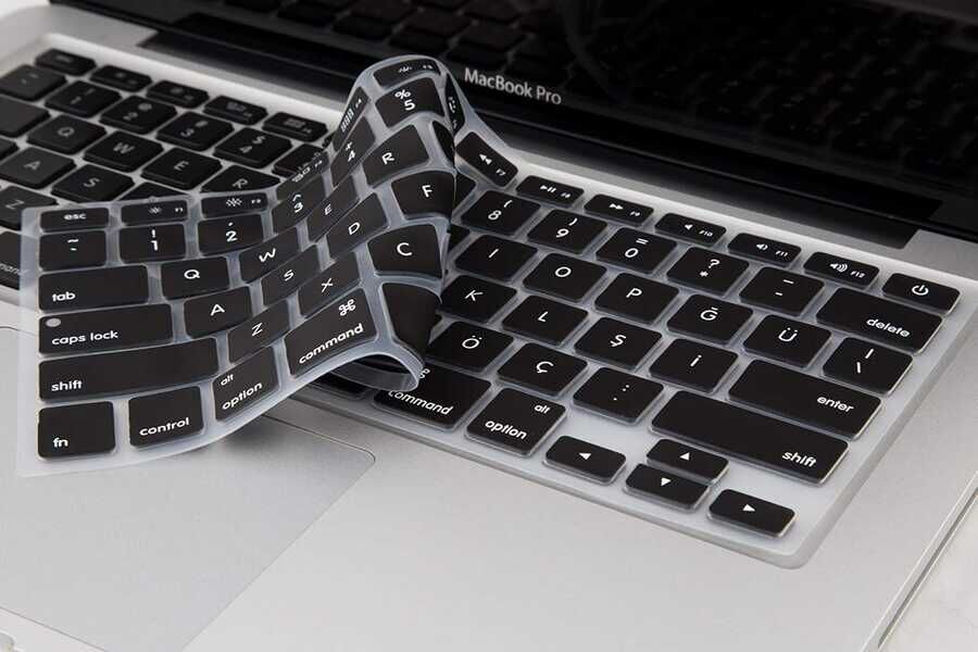 Apple Macbook 13.3' Air A1932 HEPTEKİLETİŞİM Klavye Koruyucu Silikon Ped