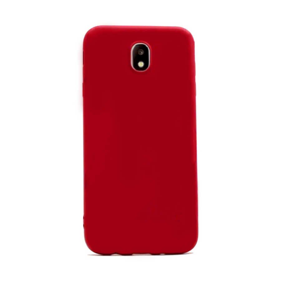 Samsung Galaxy J330 Pro Kılıf Yumuşak Dokulu Soft Esnek İnce Mat Renkli Silikon Kapak (PREMİER) Mürdüm