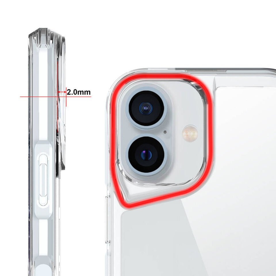 Apple iPhone 16 Plus Kılıf HEPTEKİLETİŞİM T-Max Kapak