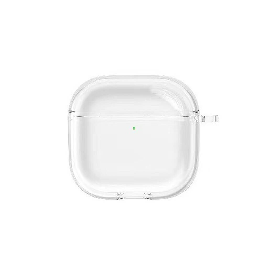 Apple Airpods 4 Kılıf Şeffaf Kristal Silikon Kılıf (Airbag 14) Şeffaf