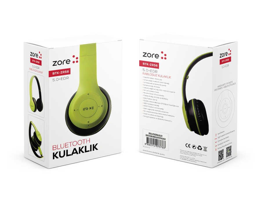 HEPTEKİLETİŞİM BTK-ZR56 Bluetooth Kulaklık