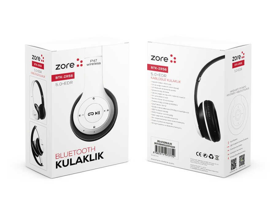 HEPTEKİLETİŞİM BTK-ZR56 Bluetooth Kulaklık