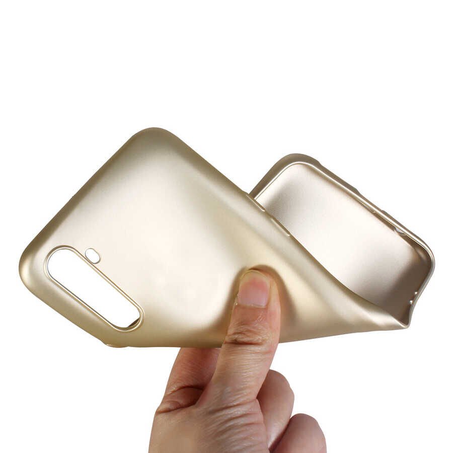 Realme 6 Pro Kılıf Yumuşak Dokulu Soft Esnek İnce Mat Renkli Silikon Kapak (PREMİER) Lacivert