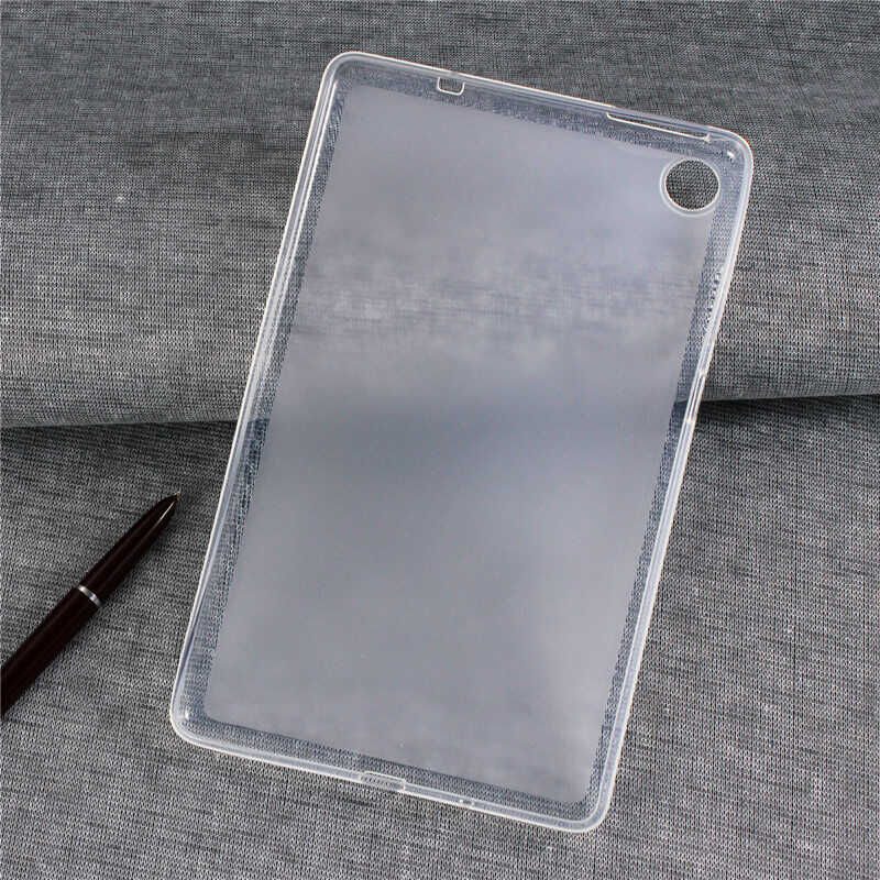 Huawei MatePad T8 Şeffaf Silikon Tablet Kılıf Korunaklı Yapı (T-SÜPER) Renksiz