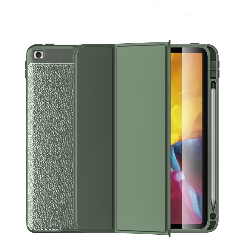 Apple Ipad 9. 8. 7. Nesil 10.2'' Kılıf Pu Deri Kalem Bölmeli A2602 A2603 A2604 A2605 (WLONS) Lacivert