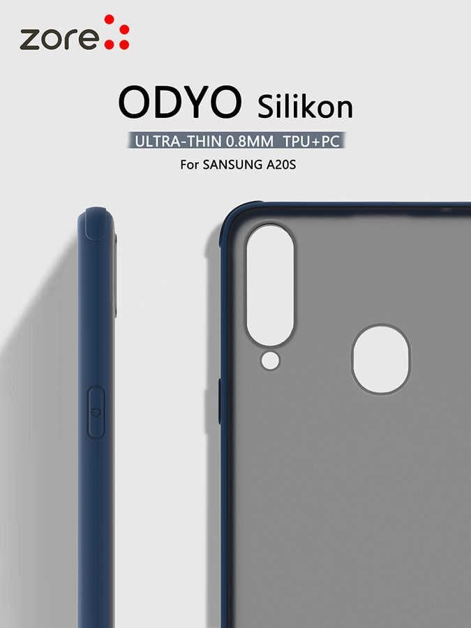 Samsung Galaxy A20S Kılıf HEPTEKİLETİŞİM Odyo Silikon