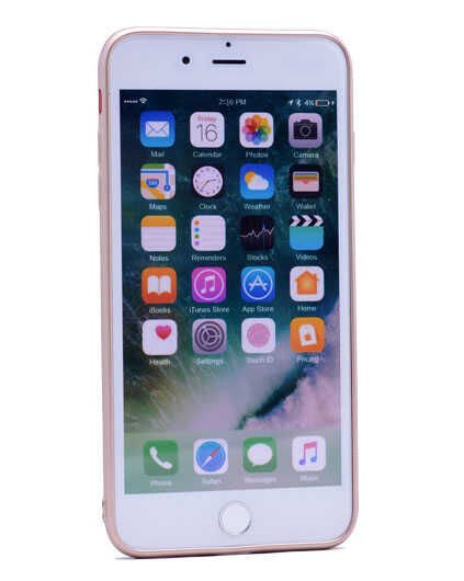 Apple iPhone 6 Kılıf Zore Simli Kırçıllı Silikon