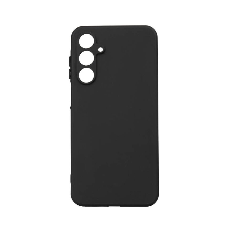 Samsung Galaxy A16 Kılıf Kamera Korumalı Esnek Renkli Silikon Kapak (Biye) Siyah