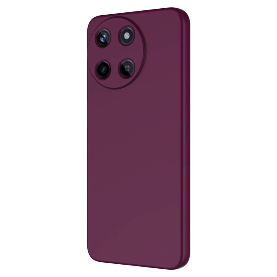 Realme 11 4G Kılıf Kadife İç Yüzey Yumuşak Dokulu Kamera Korumalı Kapak (MARA) Siyah