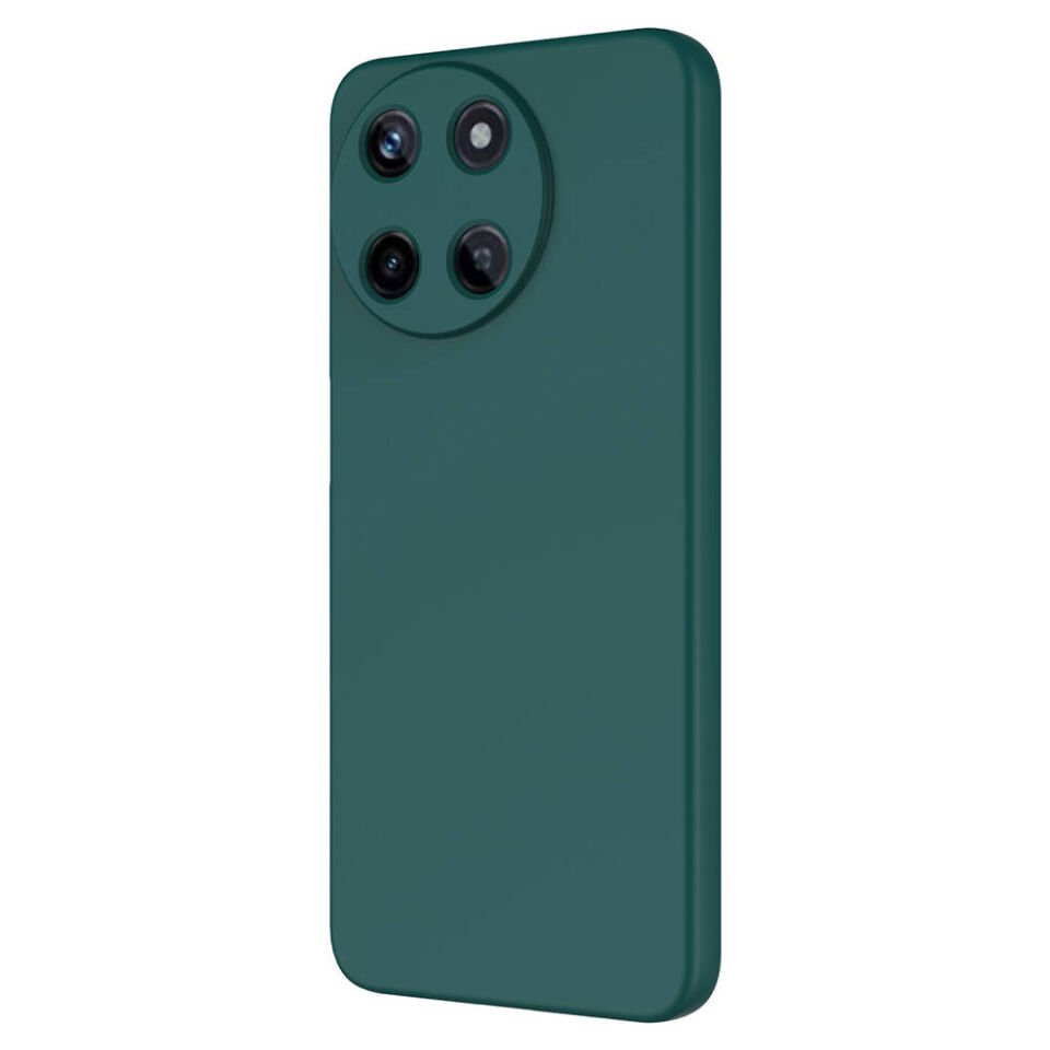 Realme 11 4G Kılıf Kadife İç Yüzey Yumuşak Dokulu Kamera Korumalı Kapak (MARA) Siyah