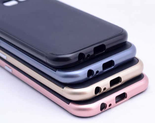 Galaxy A3 2017 Kılıf Zore İnce Mono Karbon Silikon Kapak