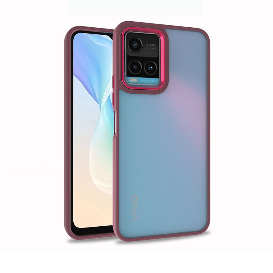 Vivo Y21S Kılıf HEPTEKİLETİŞİM Flora Kapak