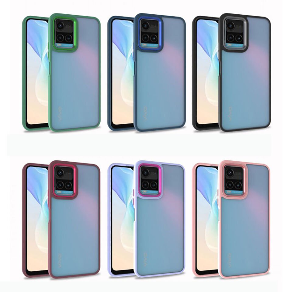 Vivo Y21S Kılıf HEPTEKİLETİŞİM Flora Kapak