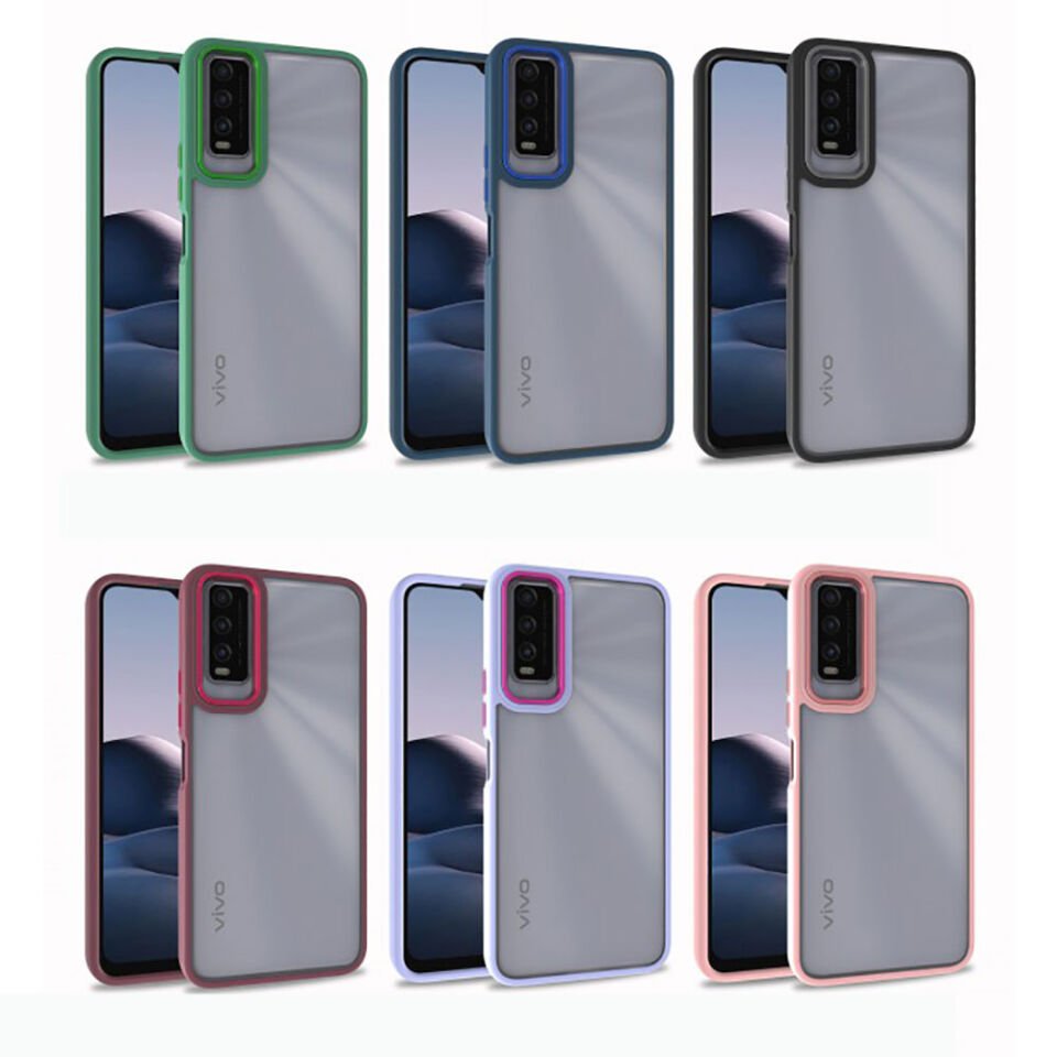 Vivo Y20S Kılıf HEPTEKİLETİŞİM Flora Kapak